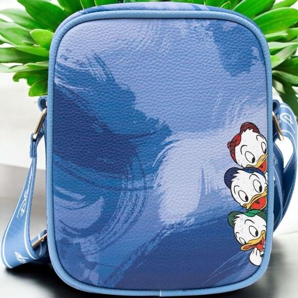 WondaPop Limited Edition Disney Donald Duck Luxe 8" Crossbody Huey Dewey Louie N - Picture 2 of 7